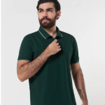 Camiseta polo verde