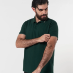 Camiseta polo verde